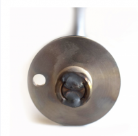 Entretien / Réparation Baby-Foot Barre rentrante diam 9 mm inox avec rondelle 1 trou PETIOT