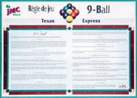 Règle de jeu & Livre Règle de jeu 9-Ball