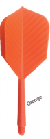 Ailette de fléchette Ailette aérodynamic supersonic orange lot de 3
