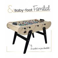 Baby-foot PETIOT Baby-Foot Familial Spalté Chêne