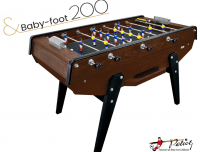 Baby-foot PETIOT Baby-Foot 200 Teinté Noyer (Hêtre massif)