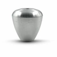 Poignées Poignée ronde Aluminium percée X 1 PETIOT