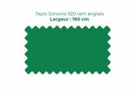 Drap de billard Américain Tapis Simonis 920 160 cm vert Anglais