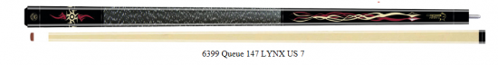 Queue de billard Queue LINX US 7  D-13 mm LYNX