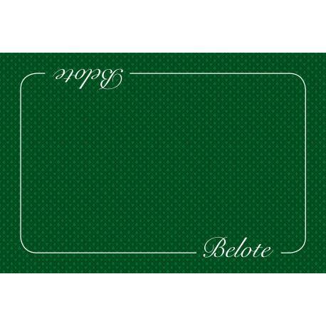Tapis de Carte Tapis Belote Cœur de Pique Excellence Vert (40 X 60cm)