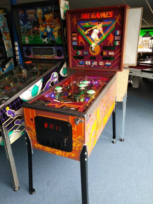 Gottlieb The Games pinball machine for sale in Frederick 